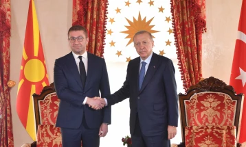 Mickoski: Committed to building strong partnership with Türkiye