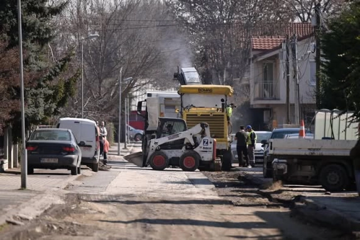 Започна реконструкцијата на улицата „Бетовенова” во Општина Бутел