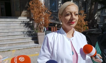 Andonovska: Shkupi, Manastiri dhe Kumanova me numrin më të madh të personave të sëmurë nga gripi