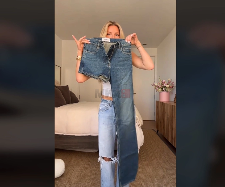 Нов моден тренд: Фармерки без една ногавица