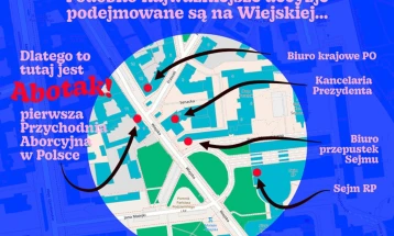 Во Варшава отворена првата амбуланта за помош при абортус кој во Полска е нелегален