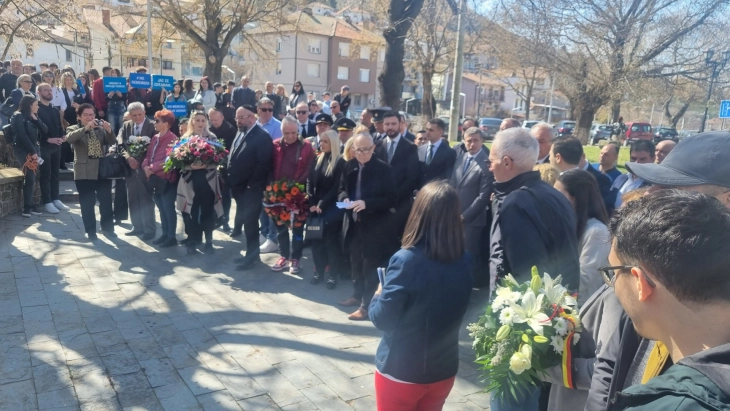 Одбележани 82 години од депортирањето на штипските Евреи во логорот на смртта „Треблинка“