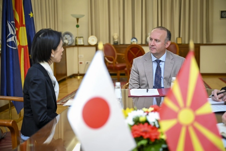 Takim i kryetarit Gashi me ambasadoren e sapoemëruar të Japonisë, Kavahara