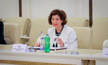 President Siljanovska-Davkova at Global Baku Forum