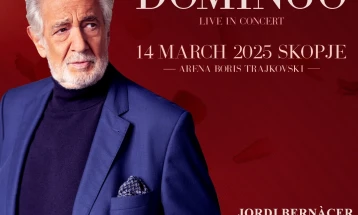 Пласидо Доминго во Скопје