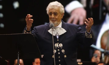 Opera singer Plácido Domingo to have concert tonight in Skopje