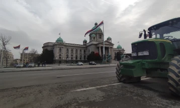 Во Белград се очекува попладнево голем протест на студентите во блокада