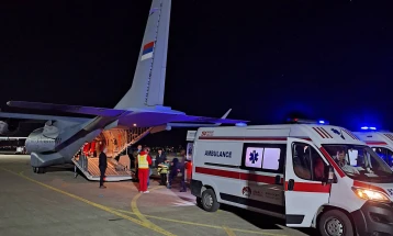 Another 12 patients transferred for treatment in Serbia, three in Greece and two in Austria