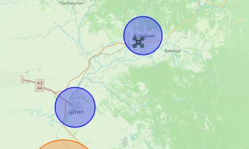 Забрана за користење дронови на територијата на Кочани и Штип