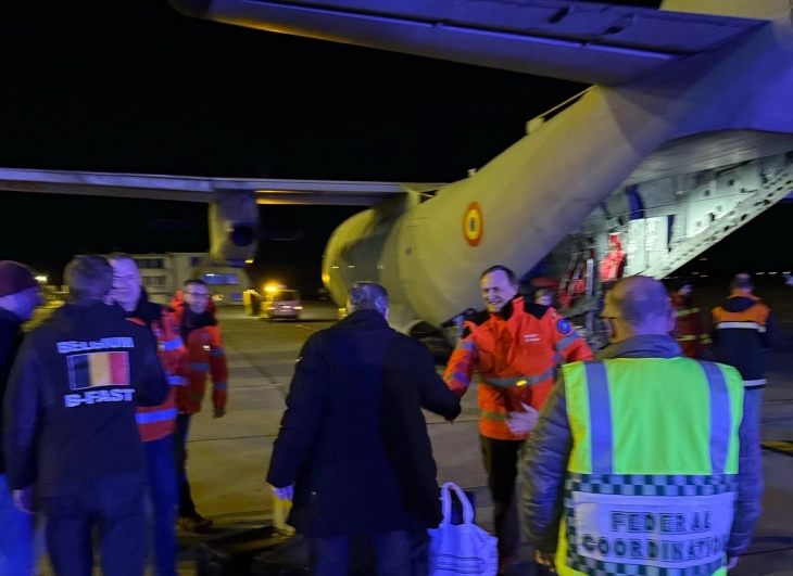 Four injured in Kochani fire arrive in Belgium for medical care