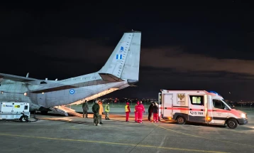 Another four burn patients airlifted to Greece