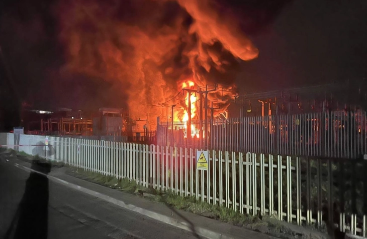 Heathrow Airport closed all day following electrical substation fire