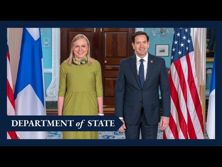 Рубио и Валтонен на средба за финансирањето на НАТО и ситуацијата во Украина