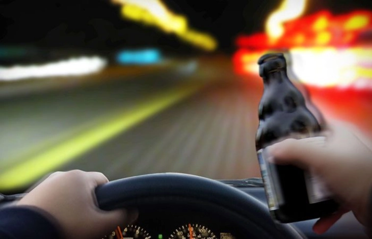 Со алкохол во крвта од 2.16 промили кавадарчанец возел автомобил и не застанал на знак за запирање