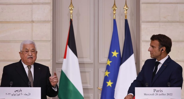 Макрон и Абас повикаа на итен прекин на огнот и испорака на помош во Појасот Газа