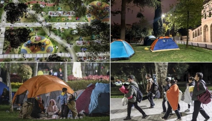 Жителите на Истанбул ноќта ја минаа на отворено по земјотресот од 6,2 степени по Рихтер