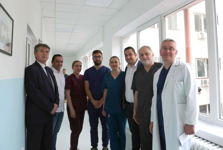 Комплетно реновиран и опремен Одделот за висцерална и абдоминална хирургија на Универзитетската клиника за хируршки болести „Св. Наум Охридски“