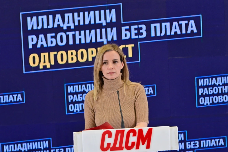 Костова: Итна исплата на платите на сите вработени во јавниот сектор