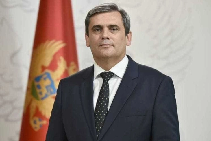 Montenegrin foreign minister Ibrahimović arrives in Skopje for official visit