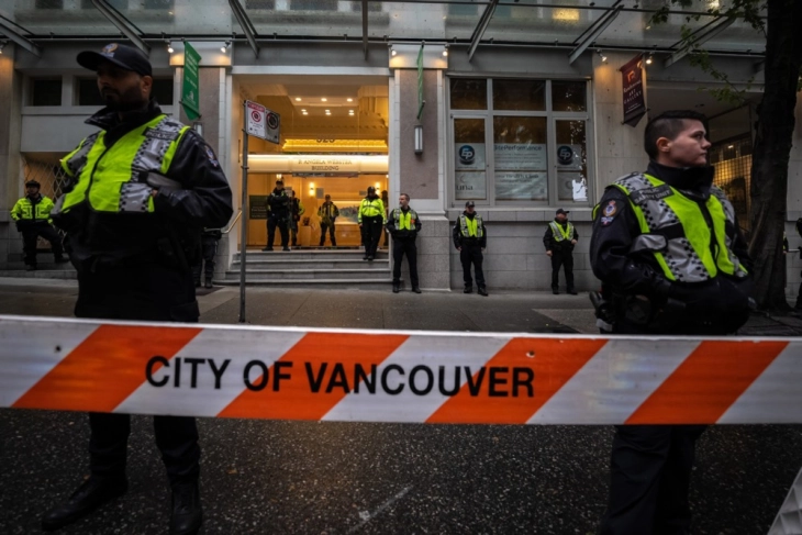 Multiple casualties after car drives into crowd in Canada's Vancouver