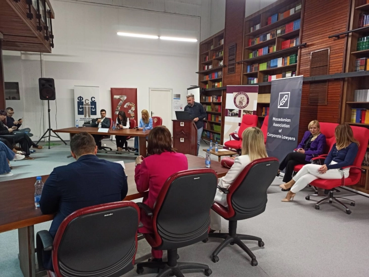 МАКП одржа дебата помеѓу корпоративни правници и адвокати на Правен факултет „Јустинијан Први“