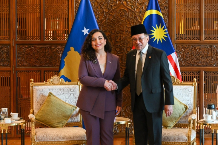 Presidentja Osmani: Faleminderit kryeministër Anvar Ibrahim për mikpritjen!