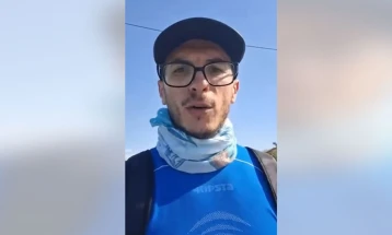 Пратеникот од Левица, Јанчев денеска пристигнува во Скопје по над 150 километри испешачени во чест на Гоце Делчев