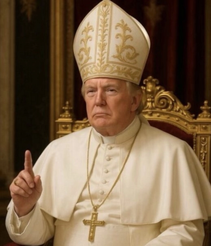 Американски бискуп бара Трамп да се извини што се прикажа како папа