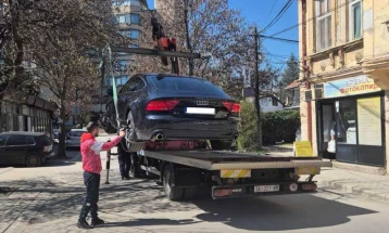 Минатата недела казнети 114 возачи кои непрописно ги паркирале возилата во општина Центар