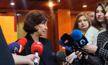 Siljanovska Davkova: Deklarata e Ahmetit është presion ndaj pushtetit gjyqësor