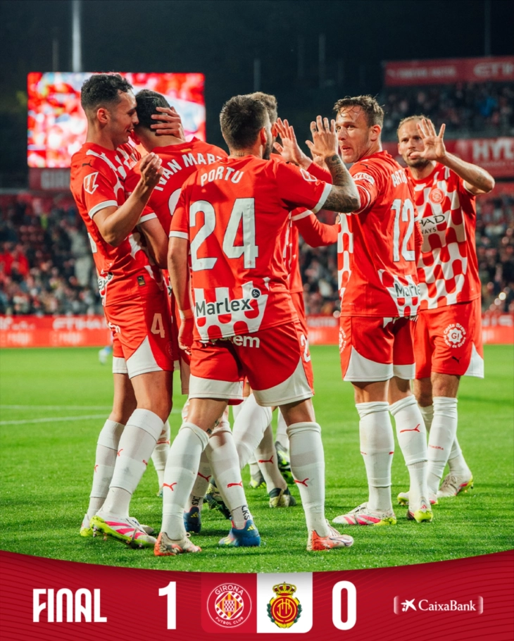 Жирона конечно победи, скромна минутажа за Миовски