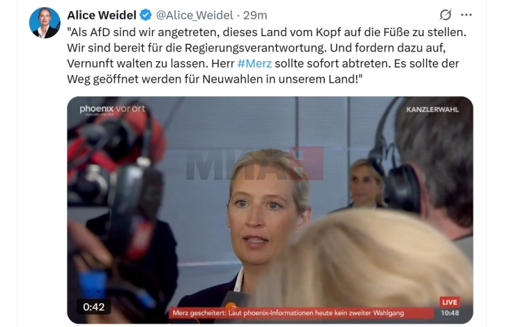 AfD: Merc e pagoi çmimin për intrigat e tij parazgjedhore