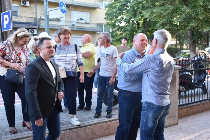 Максим Димитриевски во Струмица: Демократијата во партиите е предуслов за демократско општество