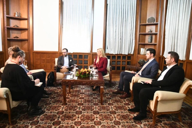 Средби на генералната секретарка на Собранието и Пратеничката група на ВМРО-ДПМНЕ со претставници на Конрад Аденауер Фондацијата