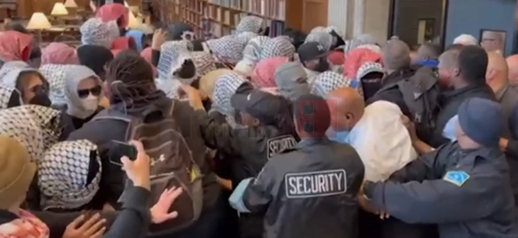 Dhjetëra studentë të arrestuar në protestën pro-palestineze në Universitetin e Kolumbias