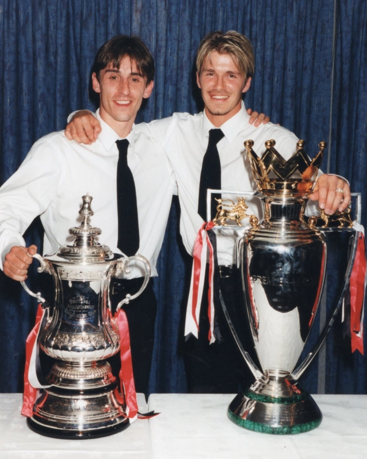 Бекам и Гери Невил нови сопственици на англиски четвртолигаш