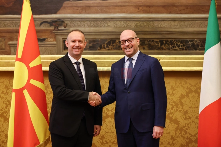 Средба Гаши – Фонтана во Рим: Почнувањето преговори со Северена Македонија треба да е повеќе од императив за ЕУ