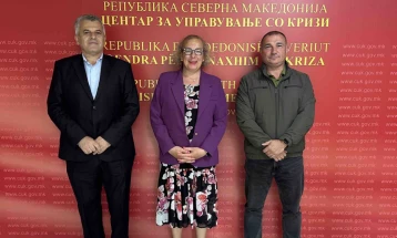 Ангелов на средба со заменик-директорот на НАТО-Евроатлантскиот центар за координација на одговор при катастрофи