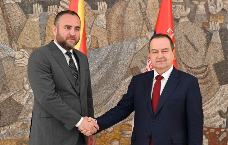 MoI Toshkovski and Serbian counterpart Dačić sign agreement on one-stop system and fast-track border control