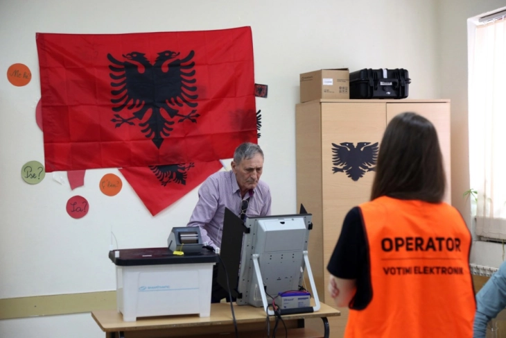 Dalja në zgjedhjet në Shqipëri deri ora 14 është 29,53 për qind