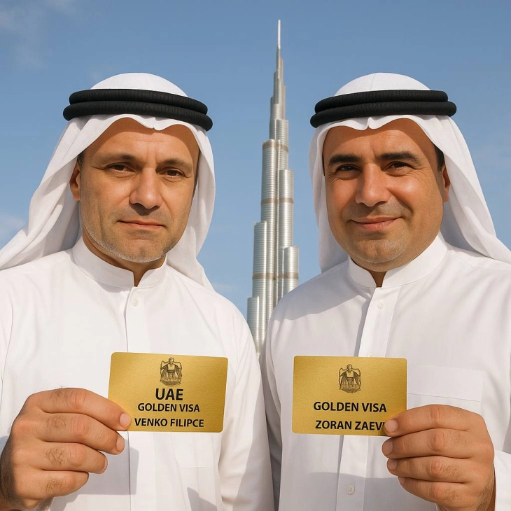 ВМРО-ДПМНЕ: Филипче да одговори од каде му е златна виза за Дубаи и како дошол до неа