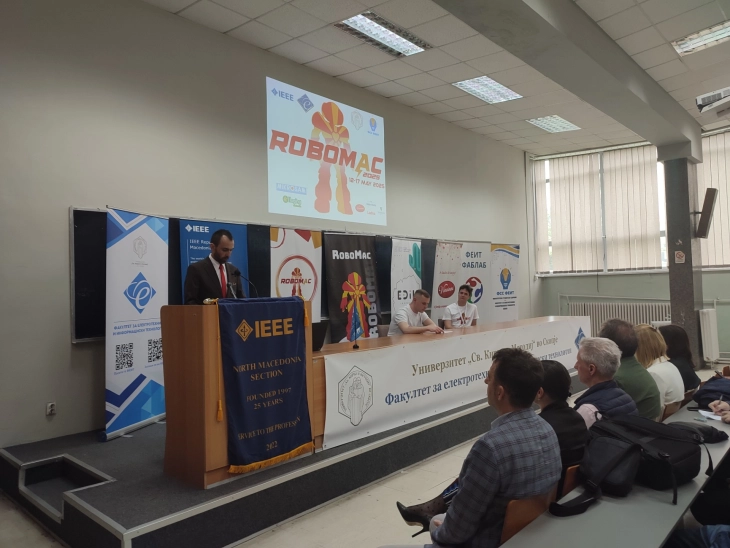 На 13. Робомак ќе учествуваат 60-ина студенти, финалето ќе биде в сабота