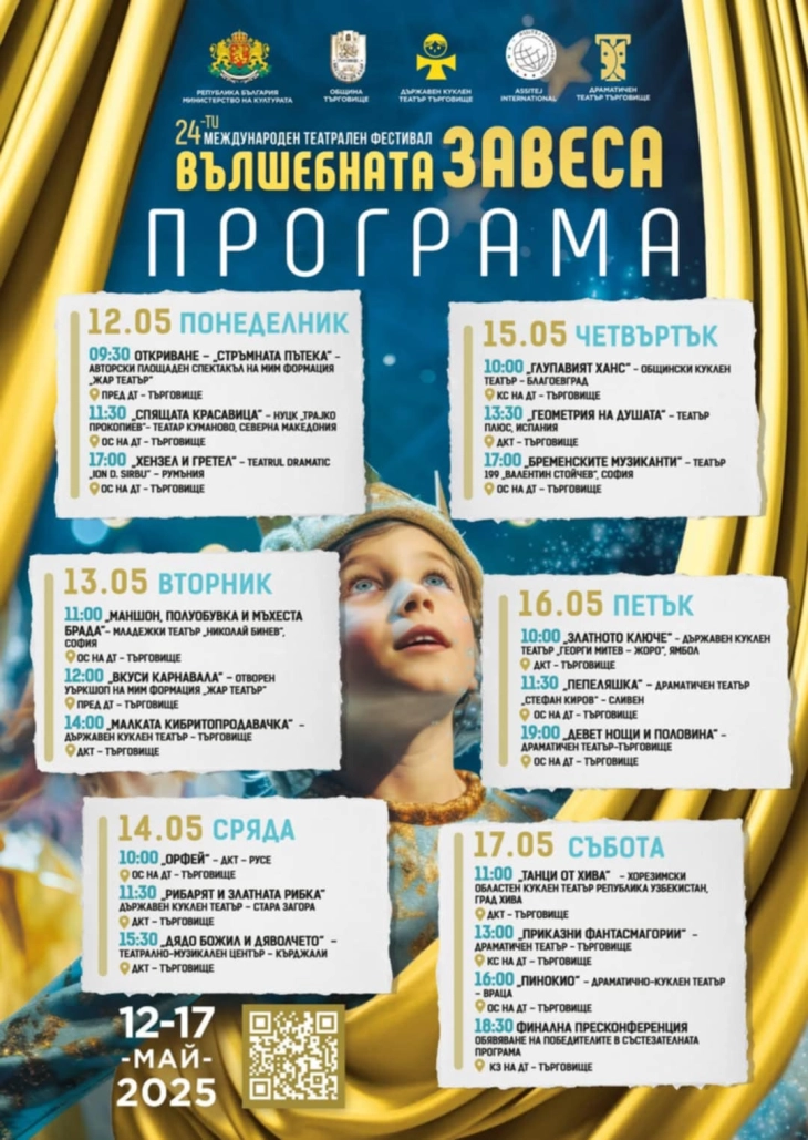 Kumanovo Theater to perform 'Briar Rose' at children's festival in Bulgaria