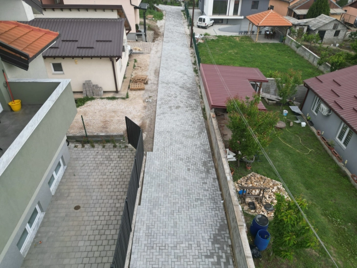 Усје добива нов лик: Завршува изградбата на новата улица