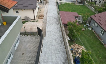 Усје добива нов лик: Завршува изградбата на новата улица