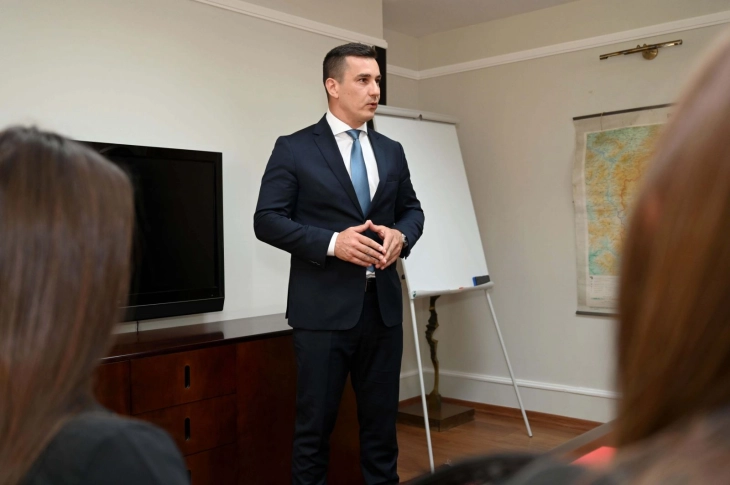 Студенти од Факултетот за безбедност ја посетија АНБ