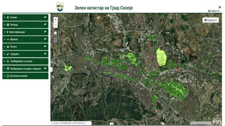Зелен катастар имаат само три општини, стратегии за развој на зеленилото само две