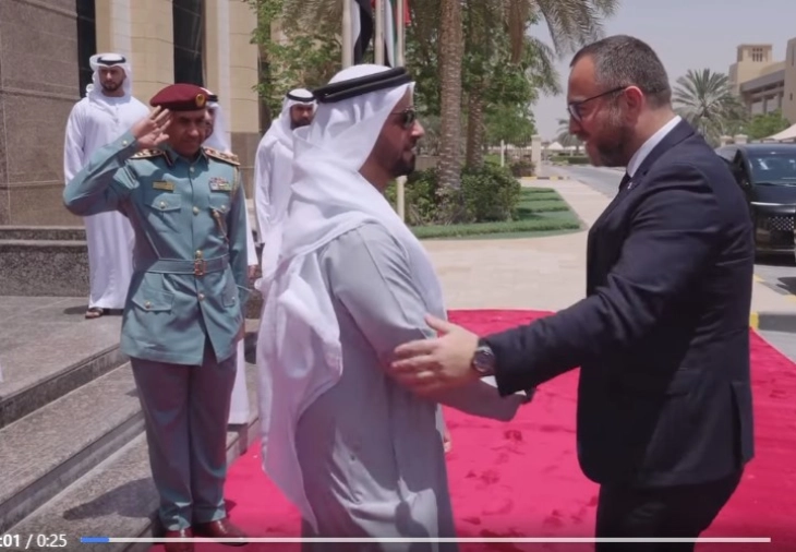 Toshkovski attends World Police Summit in Dubai, meets UAE Interior Minister