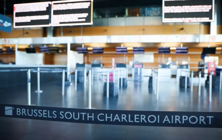 Аеродромот „Брисел-Шарлроа“ повторно отворен за сообраќај, дојавата за бомба лажна 