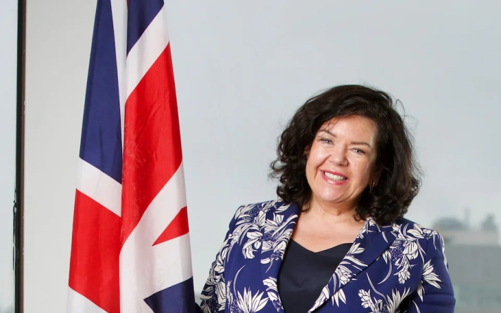 Специјалната претставничка на Обединетото Кралство за Западен Балкан, Карен Пирс на средби со државниот врв